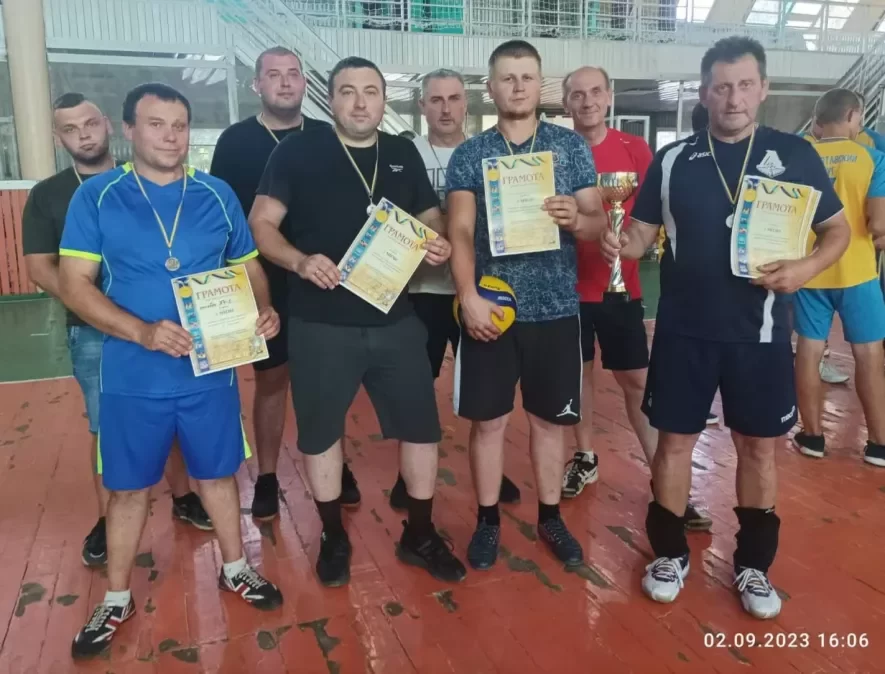 На волейбольному турнірі змагалися залізничники Донеччини