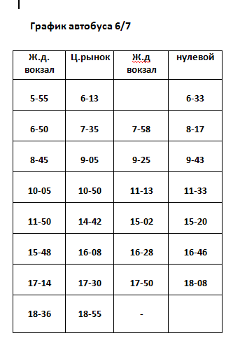 Расписание 88 авто