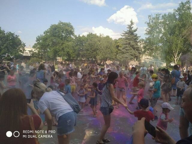 В Константиновке отметили День защиты детей В Константиновке отметили День защиты детей, Оніпченко Кристина